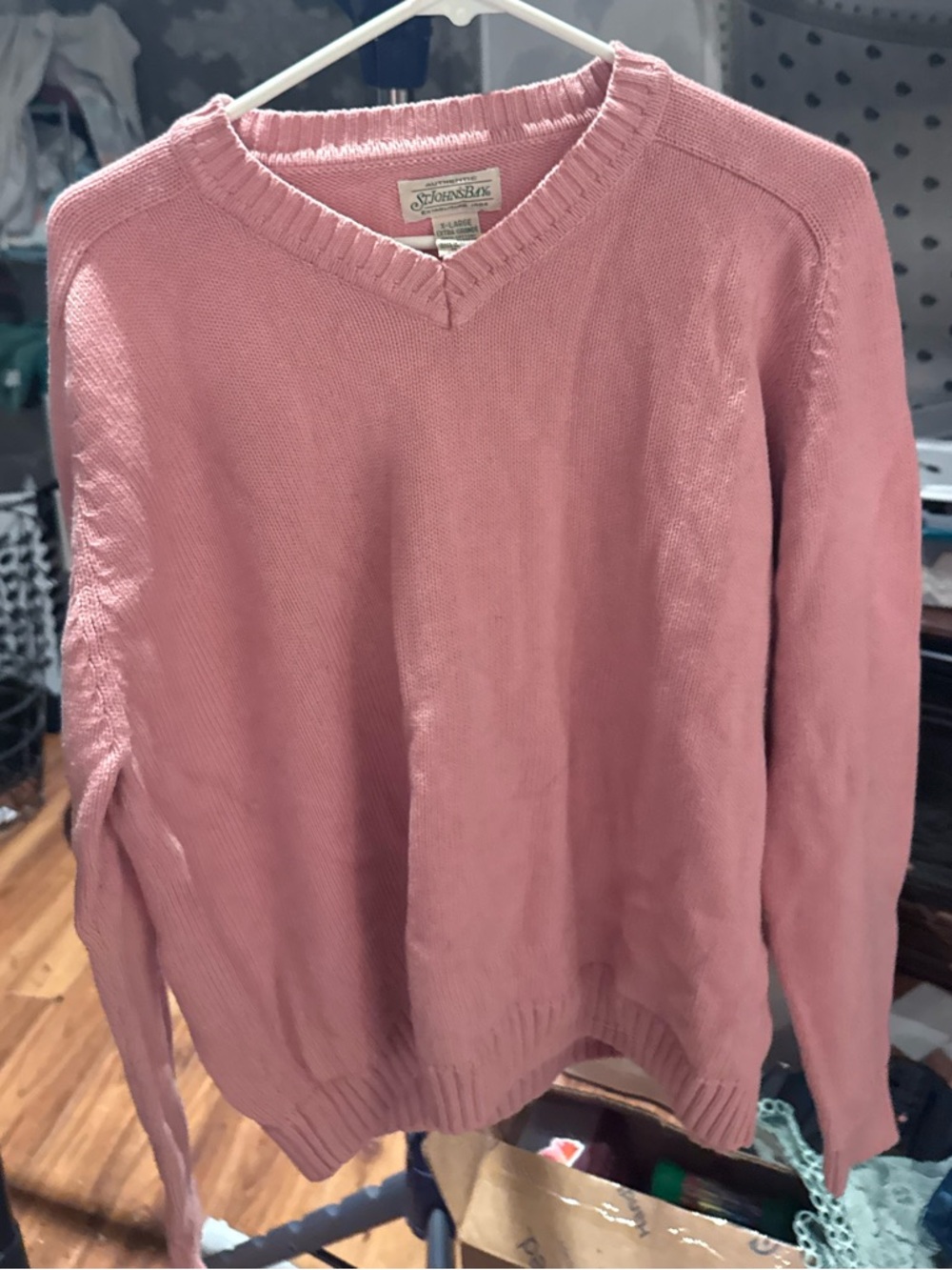 V-Neck Sweater in Dusty Rose
St. John’s Bay